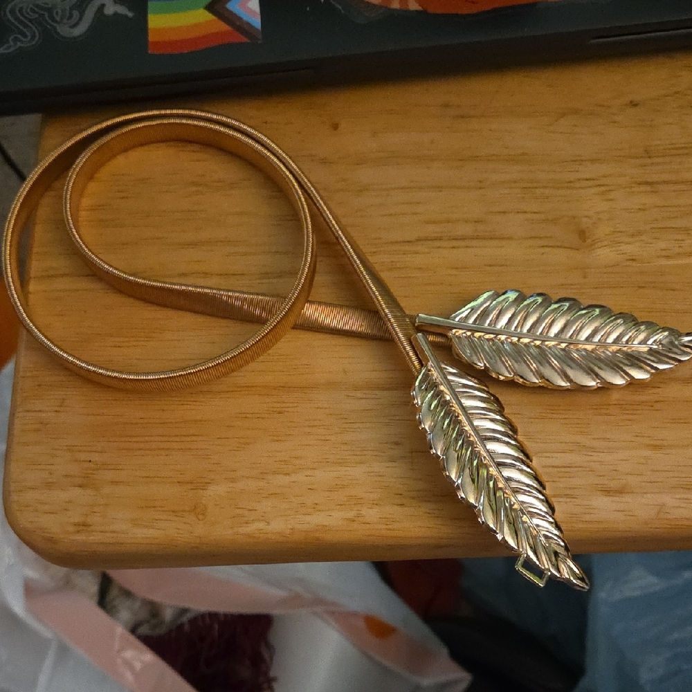 Gold Leaf Belt